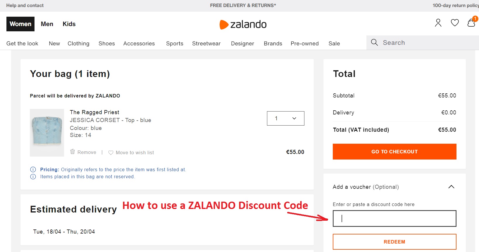 Coupon Gratuiti Zalando - Tutorial 2022 