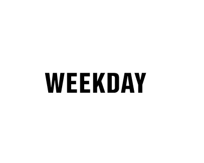 WEEKDAY.com プロモーション コード