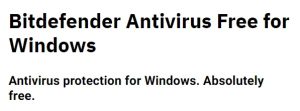 BitDefender slevový kód