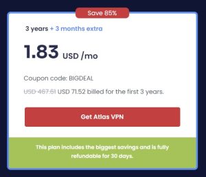 قسيمة أطلس VPN