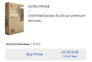 Codici sconto AVIRA